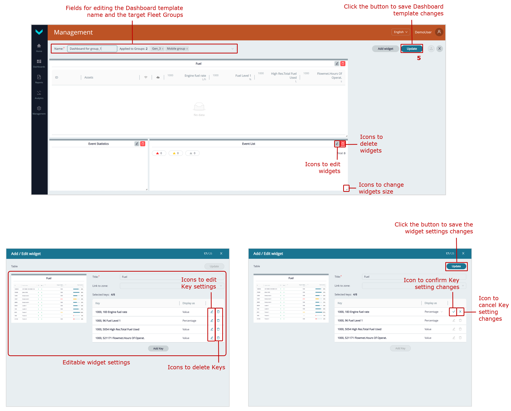 Examples of editing Dashboard templates_widgets settings that can be edited_for a Group Examples of editing Dashboard templates_widgets settings that can be edited_for a Group
