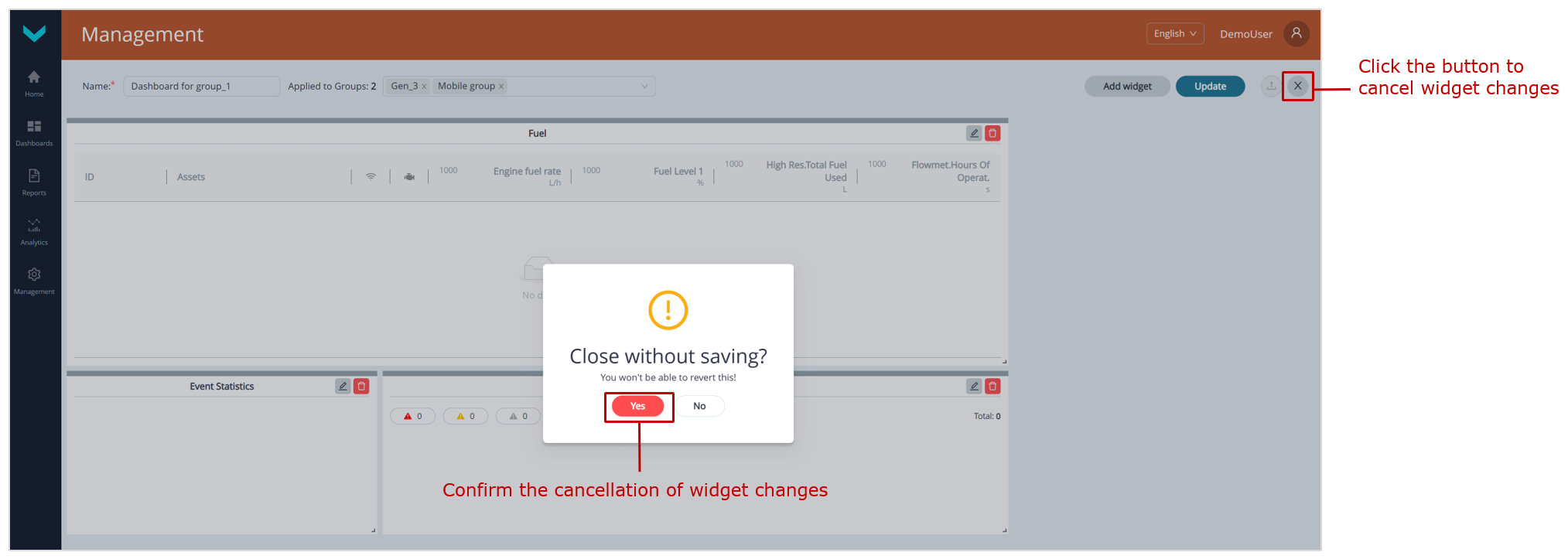 Examples of editing Dashboard templates_widget changes cancellation Examples of editing Dashboard templates_widget changes cancellation