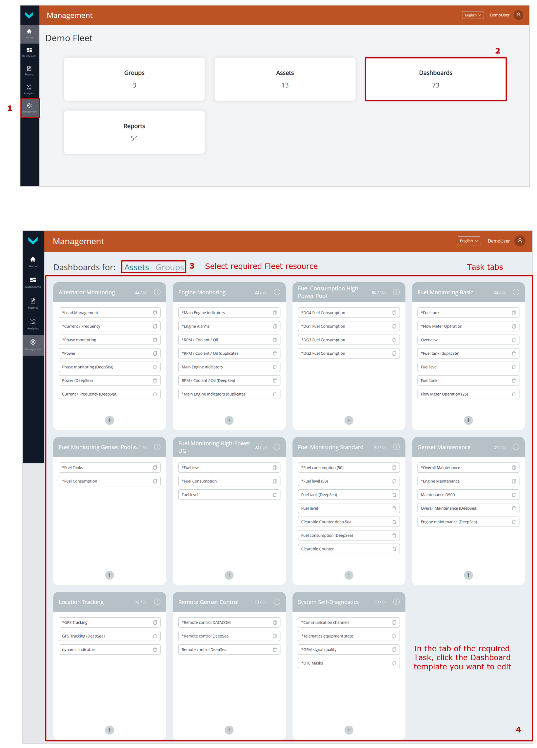 Examples of editing Dashboard templates_preliminary operations Examples of editing Dashboard templates_preliminary operations