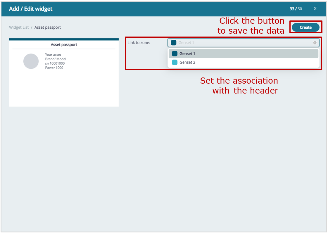 Examples of creating Dashboard templates_creating a Dashboard Template for a single Asset _example of Asset electronic passport widget settings Examples of creating Dashboard templates_creating a Dashboard Template for a single Asset _example of Asset electronic passport widget settings