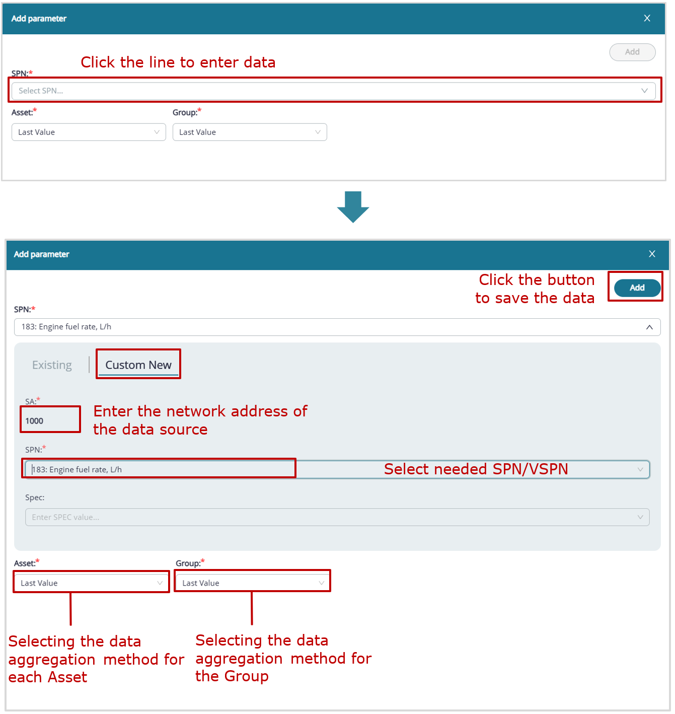 Example of creating a Report template_creating a Report template for a Group_example of adding a custom Key to a widget Example of creating a Report template_creating a Report template for a Group_example of adding a custom Key to a widget